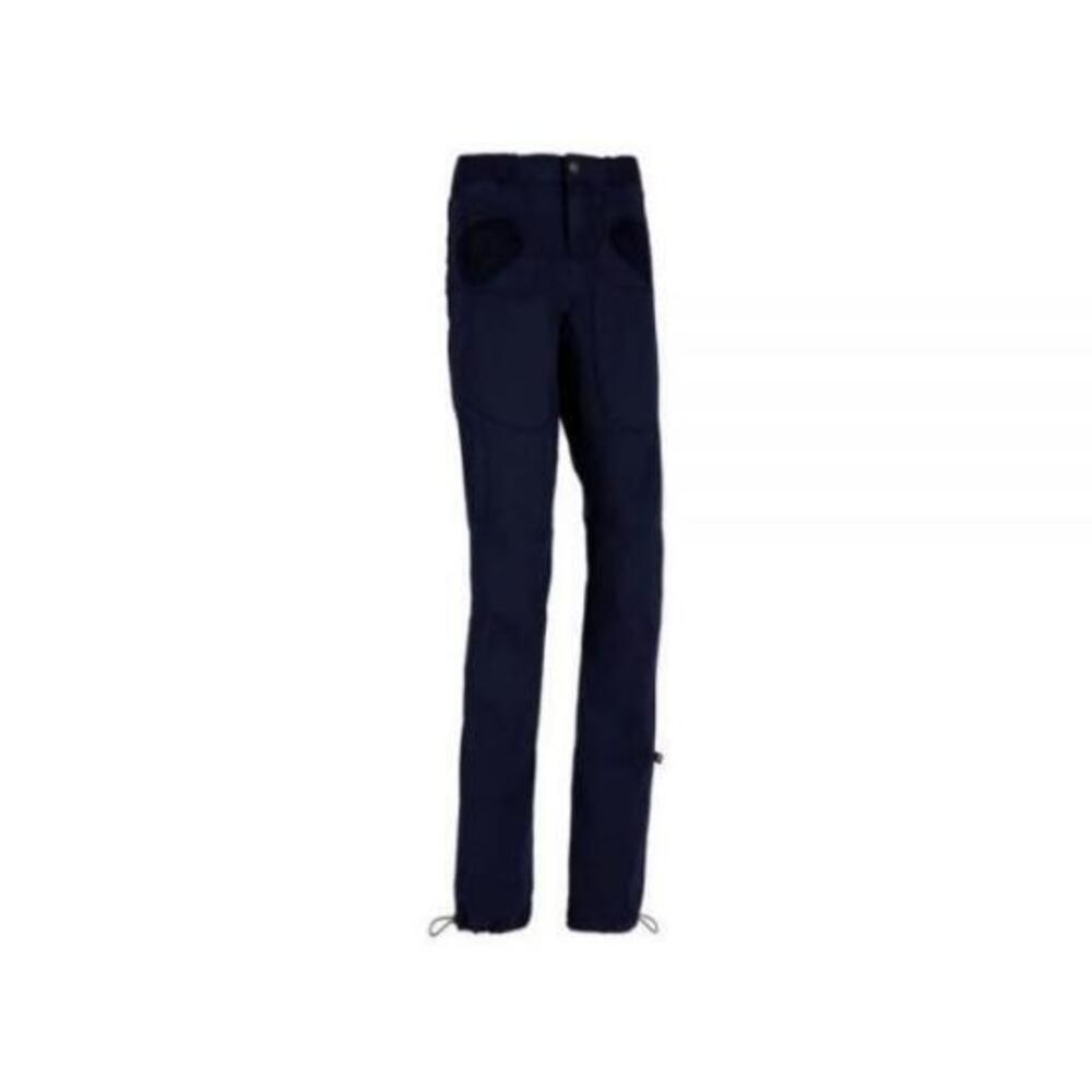 E9 Straight Fit Pants With Adjustable Hem And Reinforced Knee Patches